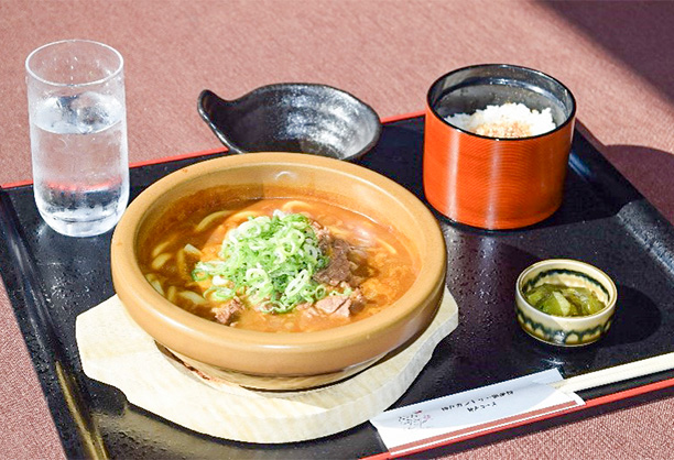 煮込みカレーうどん